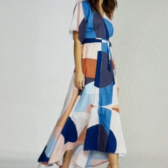 Anthropology Hutch Multicolor Maxi Dress - Picture 4 of 9